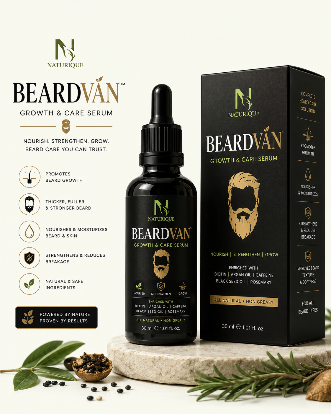 Beardvan – Herbal Beard Growth Oil